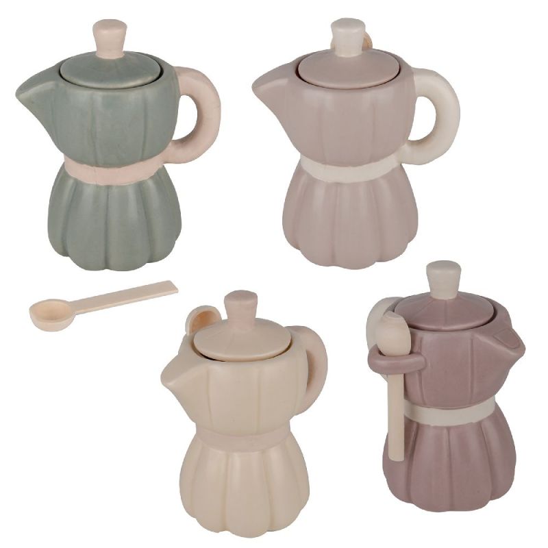 8 PZ ARYS MOKA RIGA Zuccheriera in porcellana 11 cm BOMBONIERA