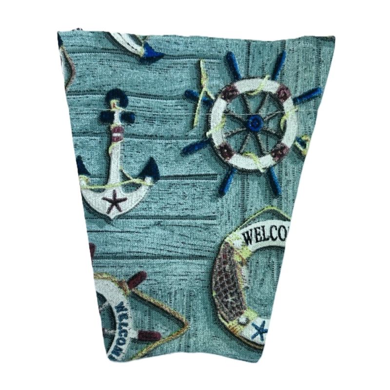 10X RIVIERA Sacchetto Portaconfetti TEMA MARE 18x18 cm BOMBONIERA