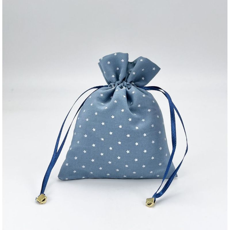 Sacchetto Portaconfetti con stelline AVION 10x12 cm BOMBONIERA