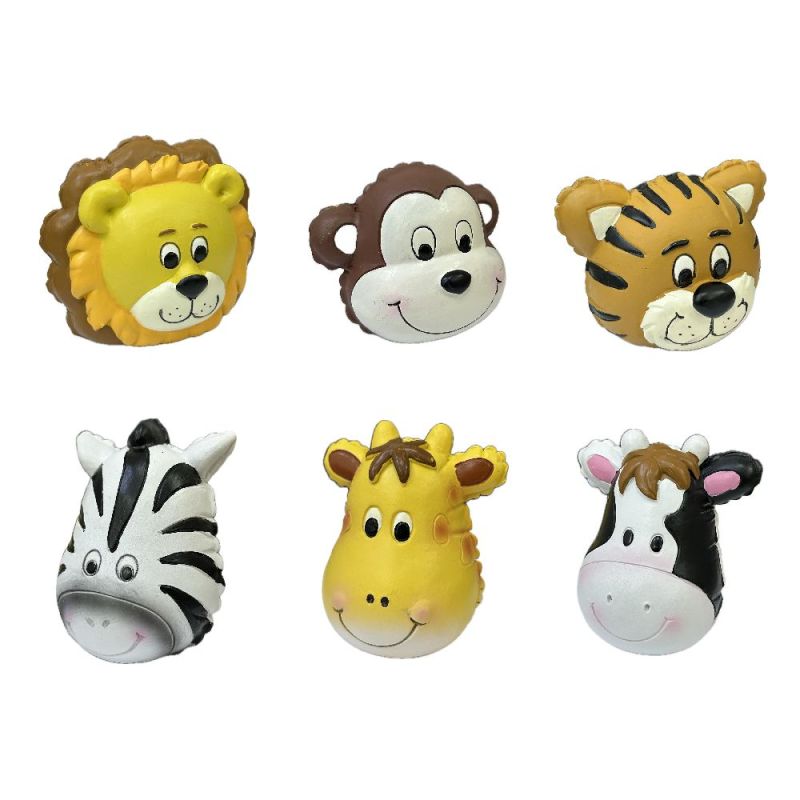 15 PZ Animali della savana design palloncino altezza 10-8 cm BOMBONIERA